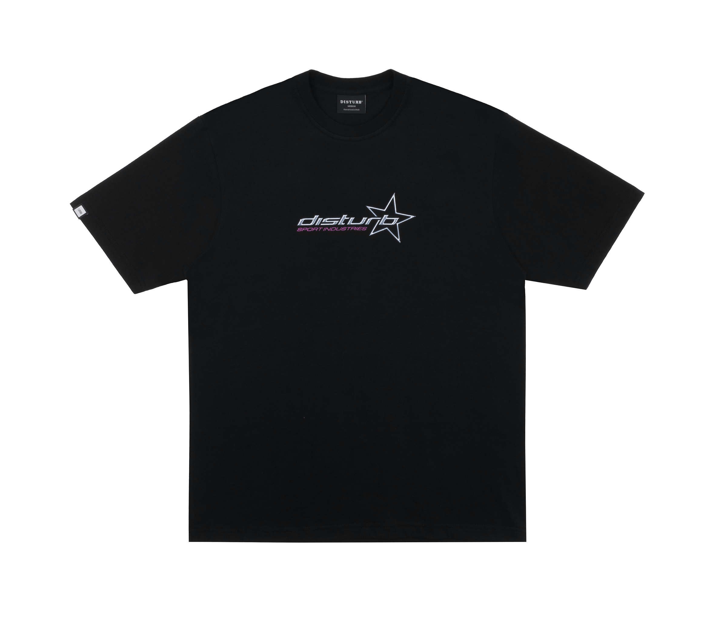DISTURB - Camiseta Sport Industries In Black